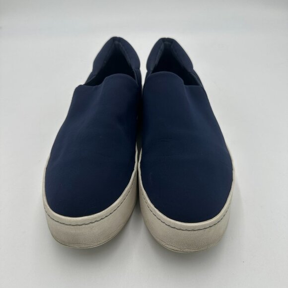 VINCE Mens Coastal Navy Slip-On Sneakers 8.5M - Picture 2 of 9